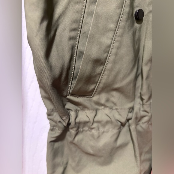 Everlane Olive Hooded Utility Jacket - Picture 6 of 8